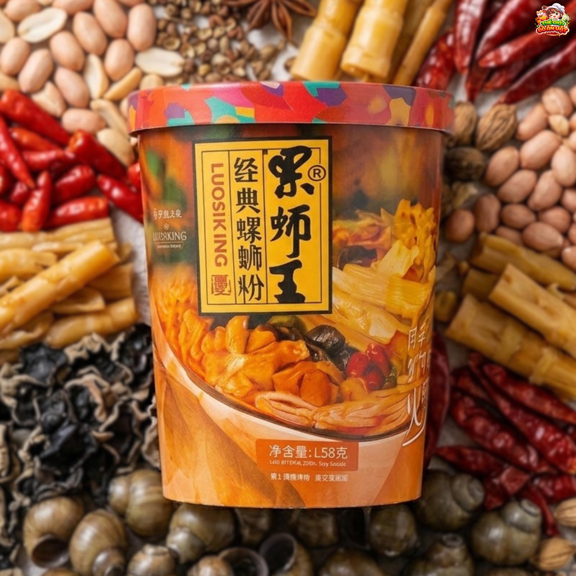 Bún ốc Liễu Châu (Có thịt ốc thật)