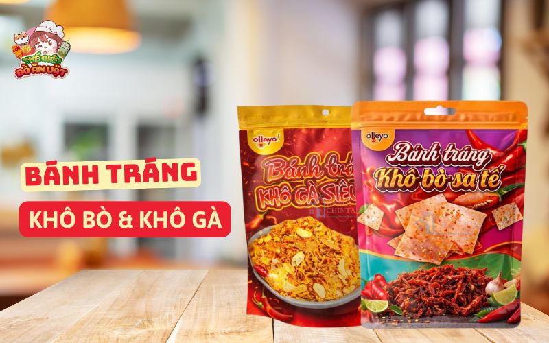 B&aacute;nh tr&aacute;ng kh&ocirc; b&ograve; sa tế & kh&ocirc; g&agrave; si&ecirc;u cay Ohayo 40g&nbsp;