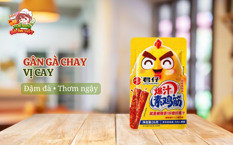 G&acirc;n g&agrave; chay vị cay