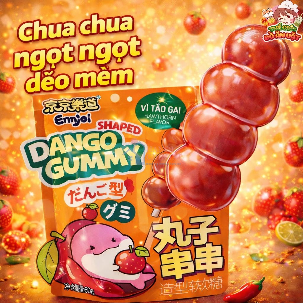 Kẹo hồ lô Hương táo gai