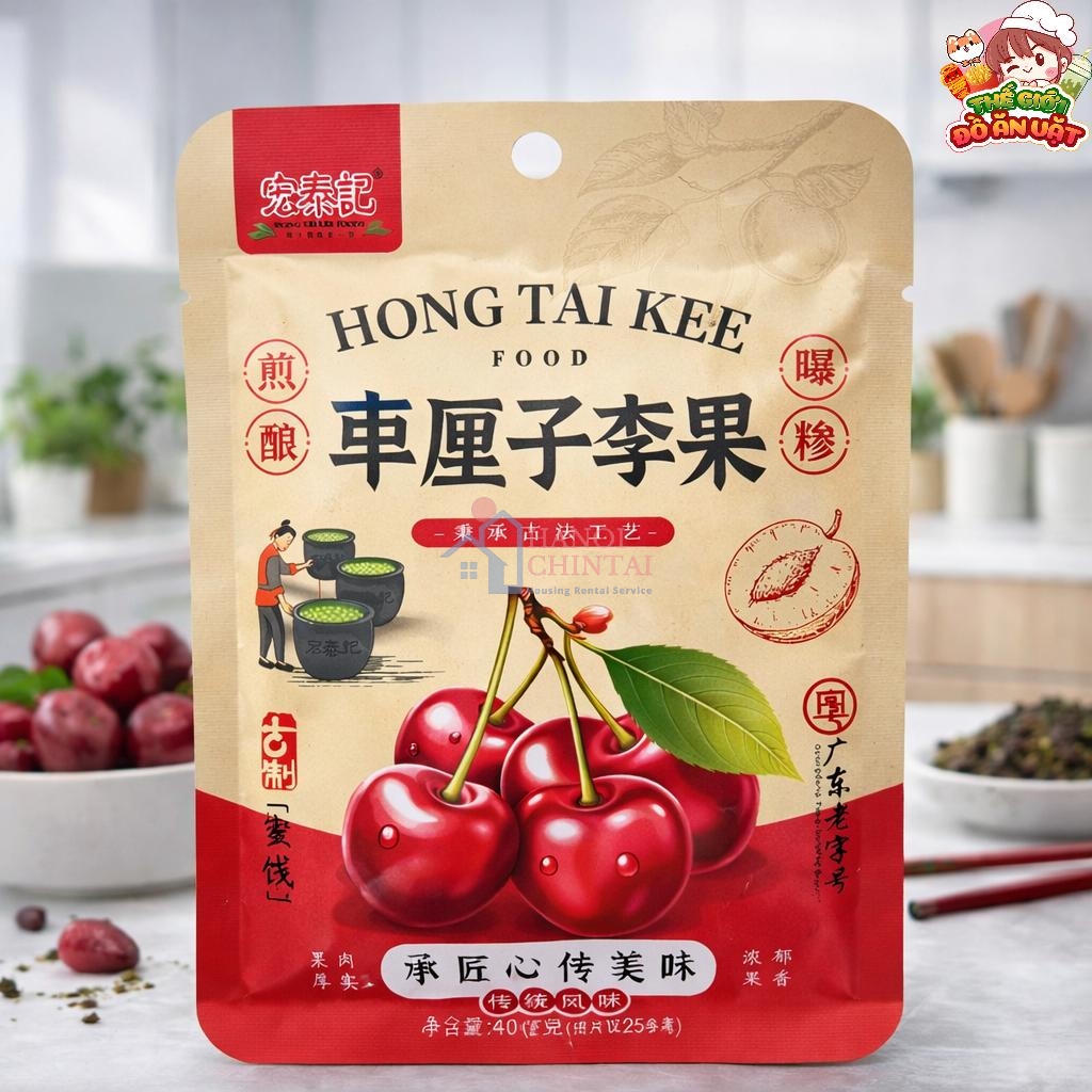 Mận anh đào sấy dẻo 40g