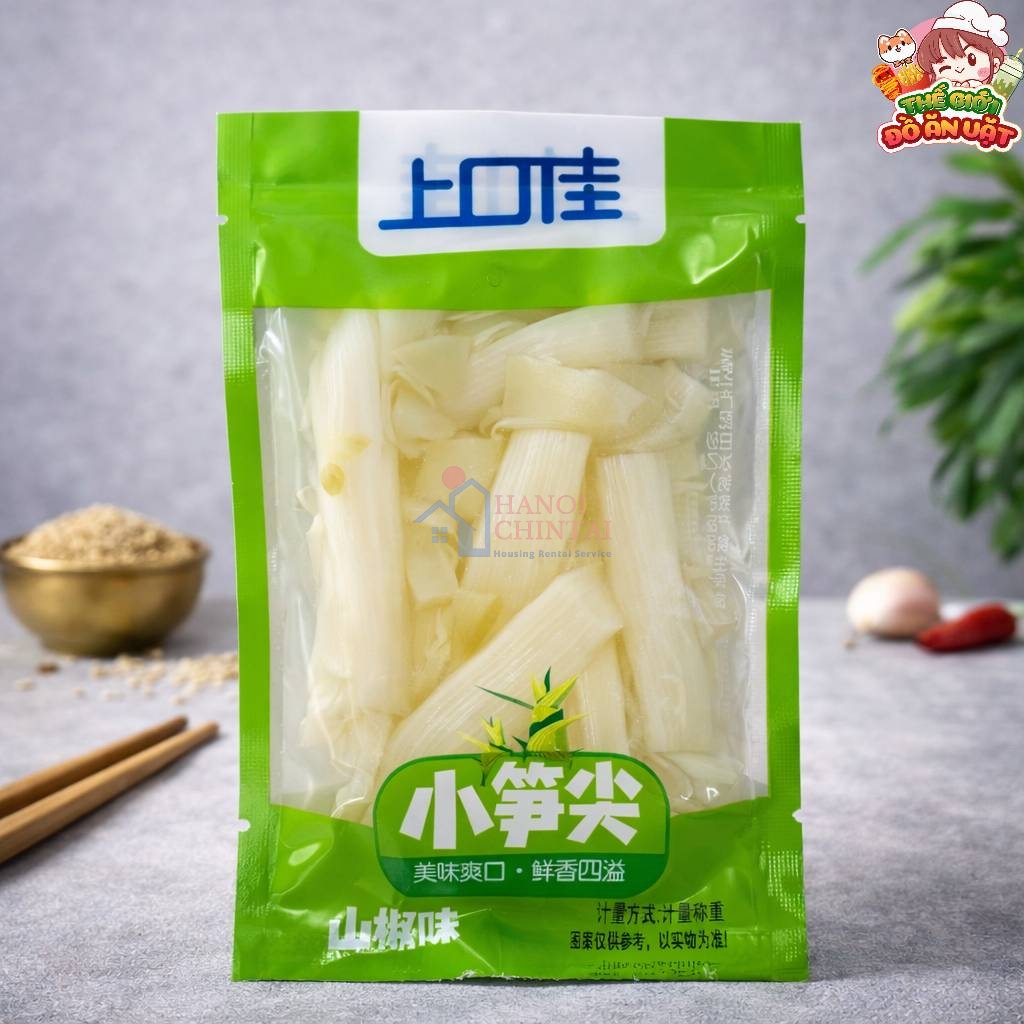 Măng non muối cay 32g