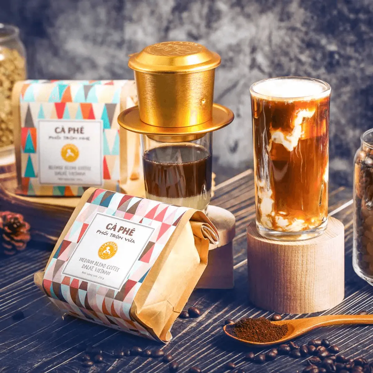 Cà phê bột, đặc sản Langfarm