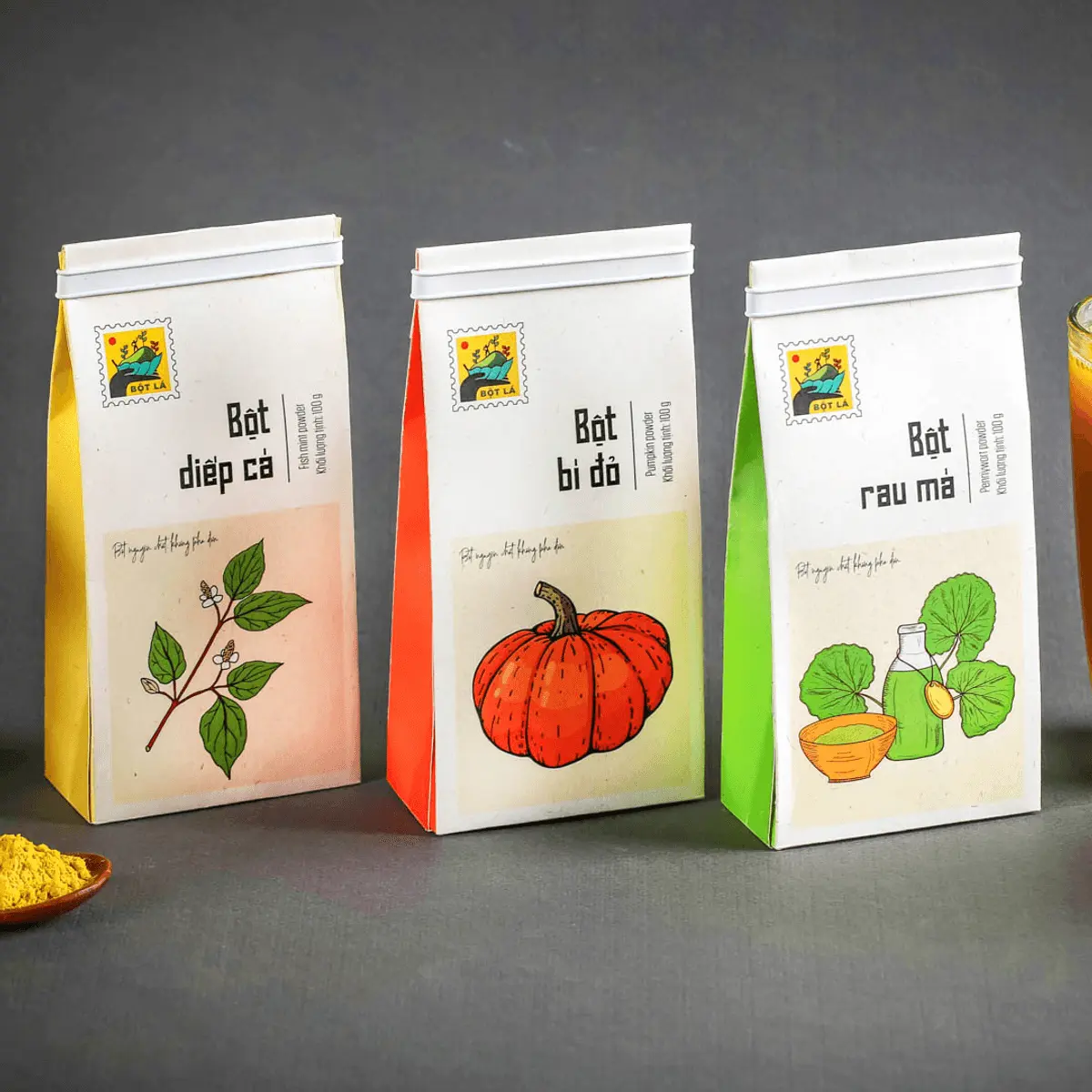 Bột cần tây, đặc sản Bột Lá x Langfarm