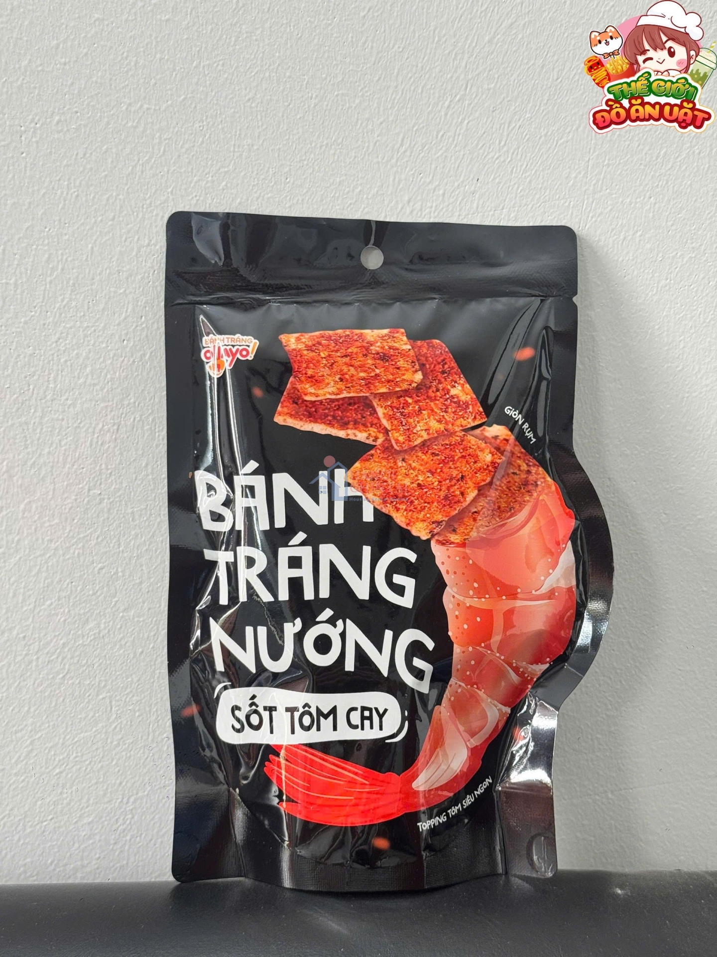 Bánh tráng nướng sốt tôm cay 40g