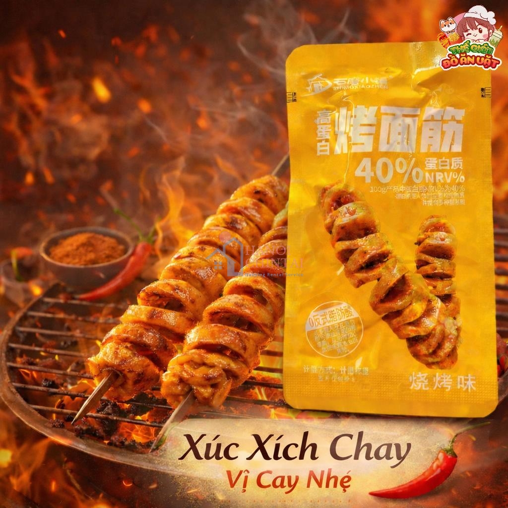 Xúc xích chay vị BBQ 20g