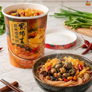Bún ốc Liễu Châu (Có thịt ốc thật)