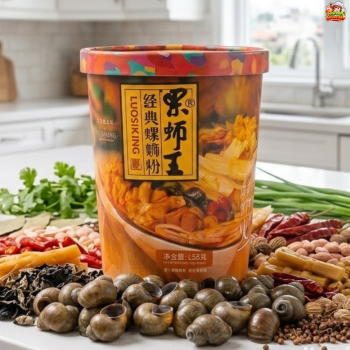 Bún ốc Liễu Châu (Có thịt ốc thật)