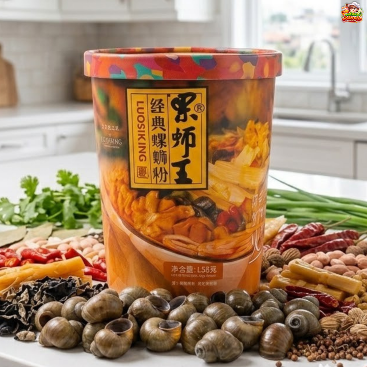Bún ốc Liễu Châu (Có thịt ốc thật)