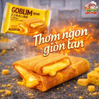 Bánh trứng- vị phô mai Goblim 26g