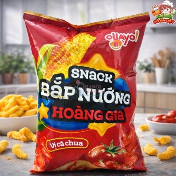 Snack bắp nướng hoàng gia 55g