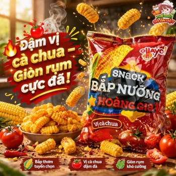 Snack bắp nướng hoàng gia 55g