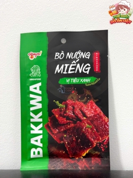 Bò nướng miếng - Vị tiêu xanh 25g