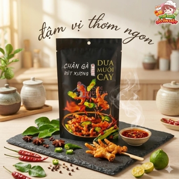 Chân gà rút xương Hồng Kông Dưa muối cay 60g
