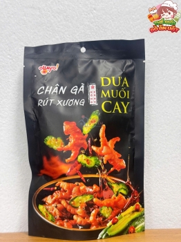 Chân gà rút xương Hồng Kông Dưa muối cay 60g