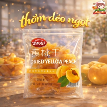 Đào vàng sấy dẻo 45g