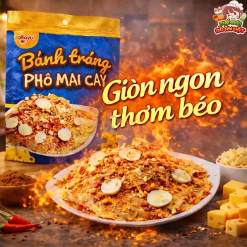 Bánh tráng phô mai cay 40g