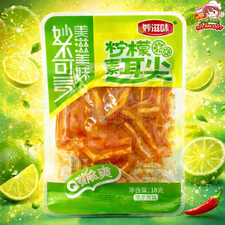 Tai heo chay vị chanh vàng 18g