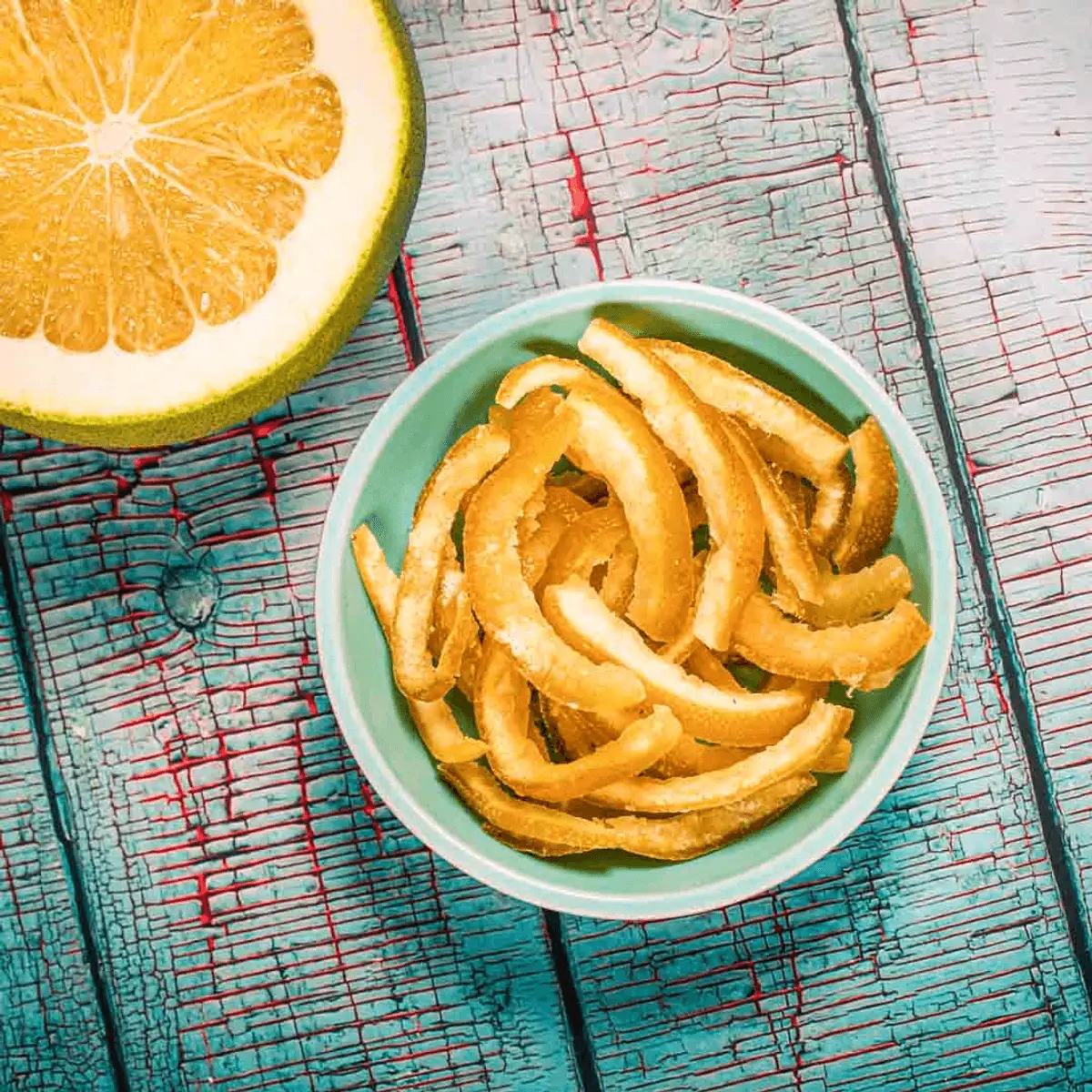 Bưởi sấy dẻo, đặc sản Langfarm