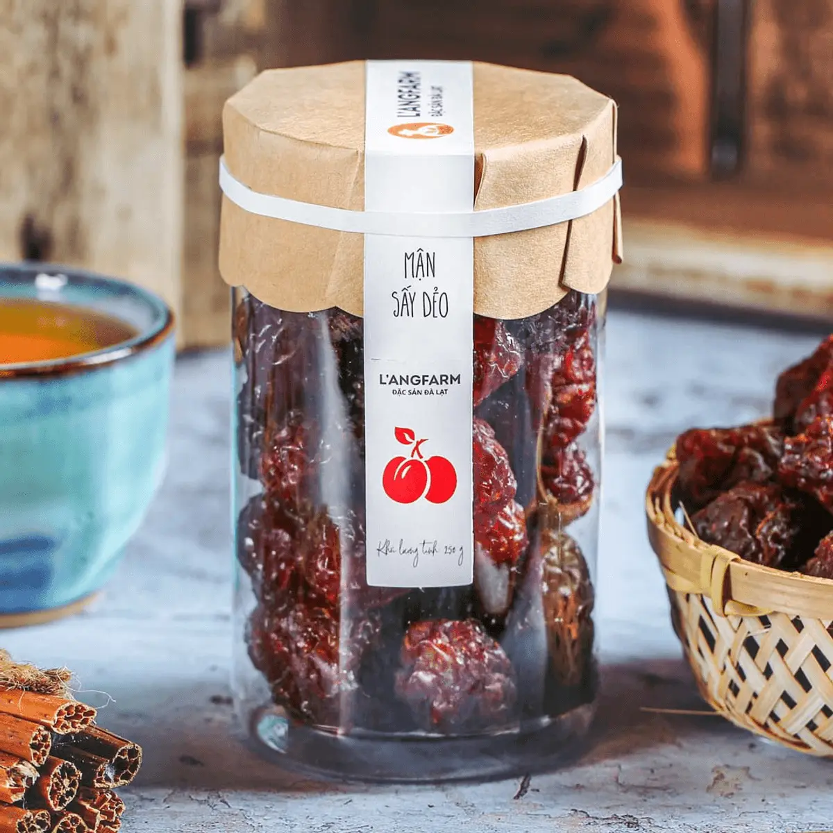 Mận sấy dẻo, đặc sản Langfarm