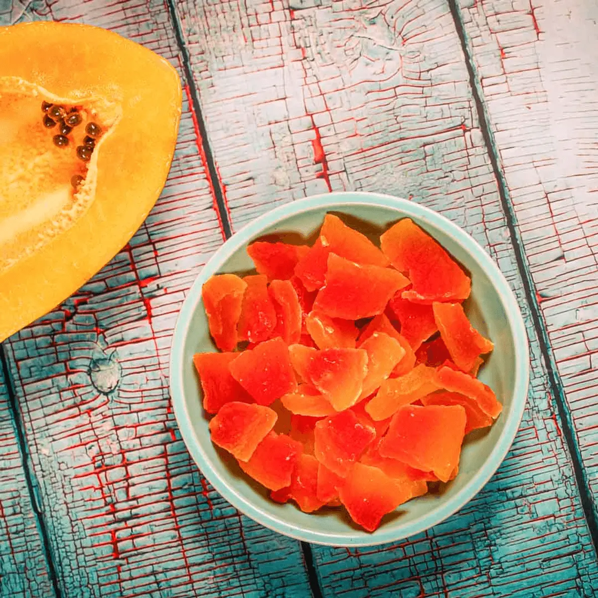 Đu đủ sấy dẻo, đặc sản Langfarm