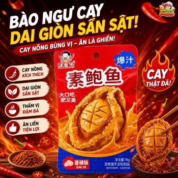 Bào ngư chay vị cay