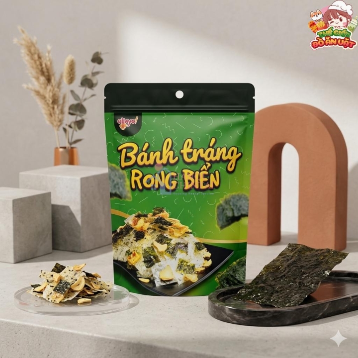 Bánh tráng rong biển 40g