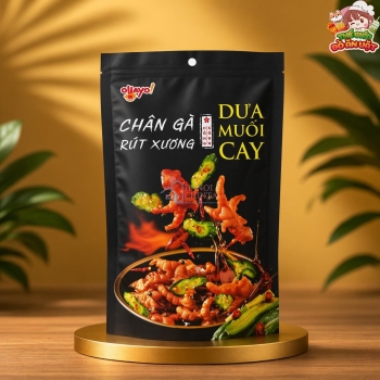 Chân gà rút xương Hồng Kông Dưa muối cay 60g