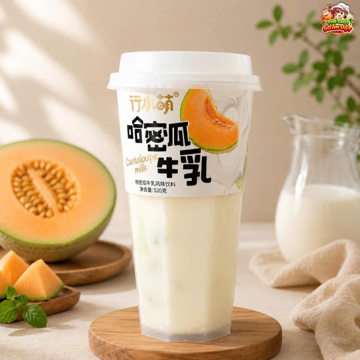 Nước uống sữa chua thạch dưa lưới