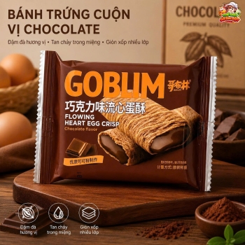 Bánh trứng - vị socola Goblim 26g